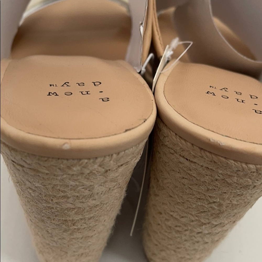 Espadrille Slip Sandals Size 10 - Picture 7 of 7